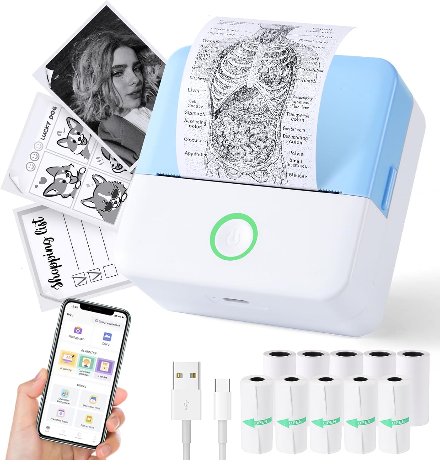SnapInk™ Portable Inkless Printer
